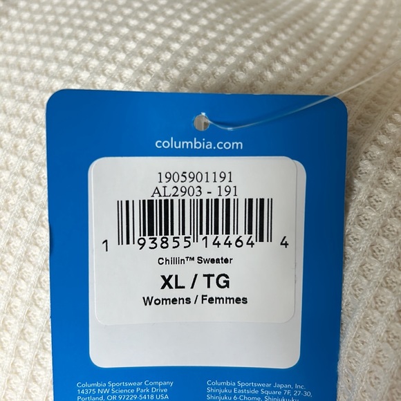 Columbia Chillin’ Waffle Knit Sweater - Picture 8 of 8